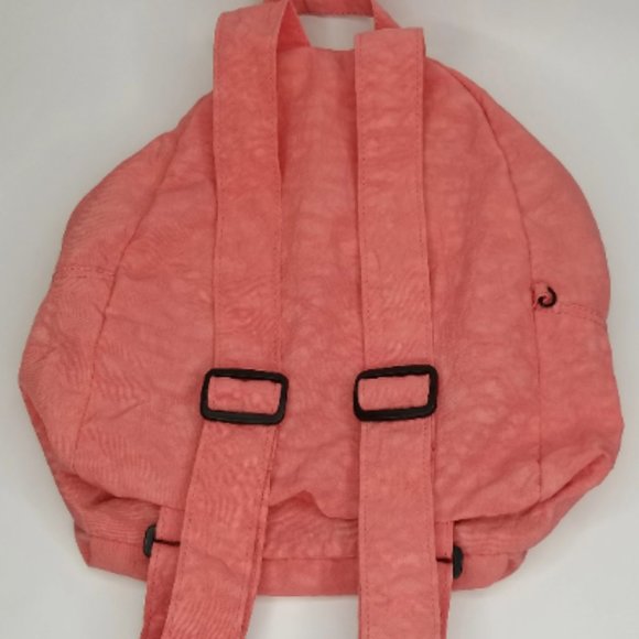 90s/Y2k Pink Nylon Crinkle Backpack School Bag Fashion 1990s Aesthetic - Picture 7 of 8